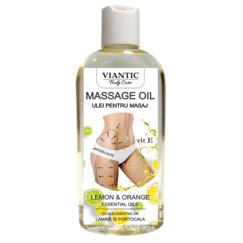 VIANTIC Ulei de masaj Viantic Lămâie Portocală 200 ml