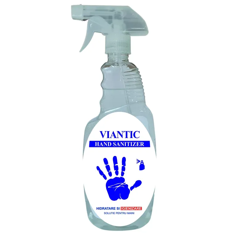 VIANTIC Solutie pentru maini Hidratare si Igienizare 750ml Spray
