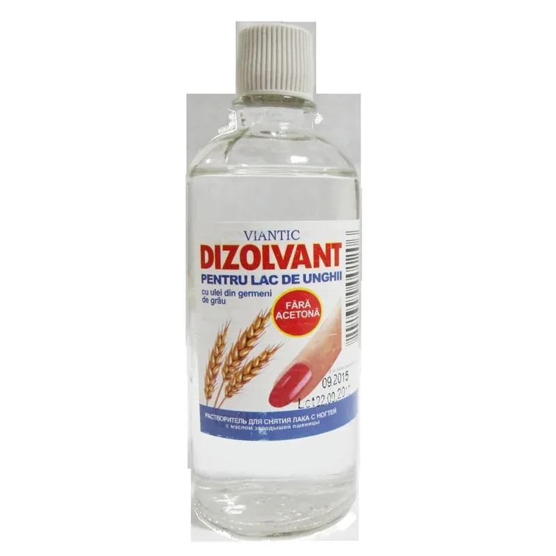 VIANTIC Dizolvant Lac De Unghii Germeni De Grau 90ml