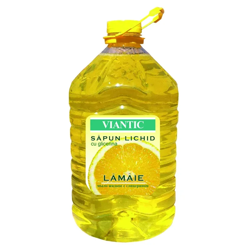 ВИАНТИК Жидкое мыло с глицерином Viantic Лимон 5l