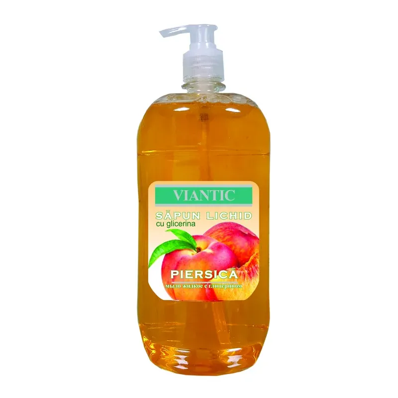 ВИАНТИК Жидкое мыло с глицерином Viantic Персик 1l